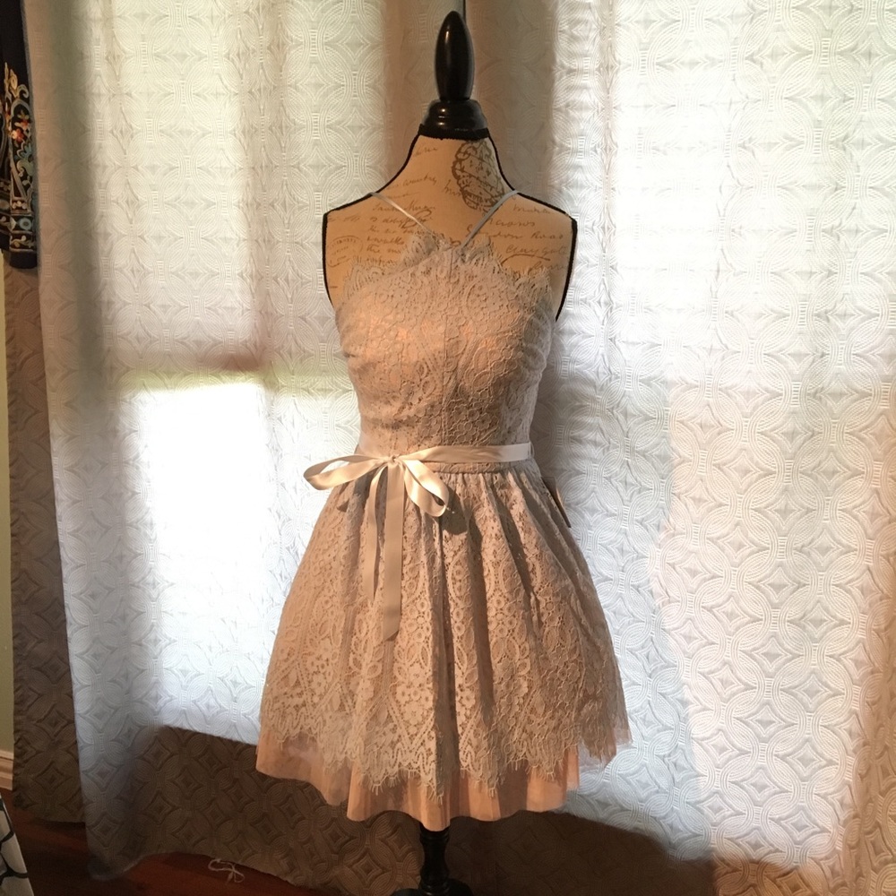 B. Darling Halter junior cocktail dress